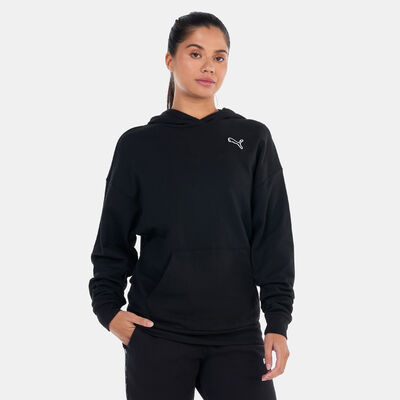 PUMA Women's Better Essentials Hoodie Black