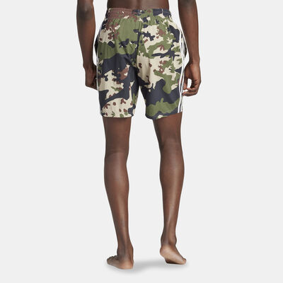 adidas Men's Camo Printed Swimming Shorts Black