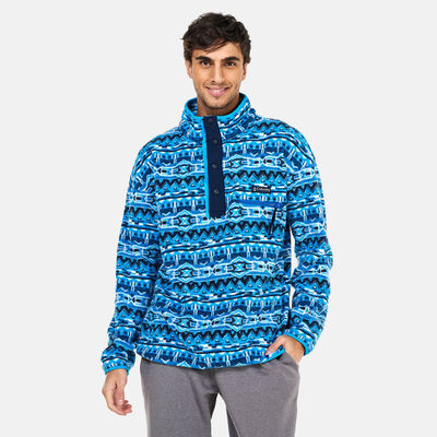 Columbia Men's Helvetia™ Half Snap Fleece Sweatshirt Blue