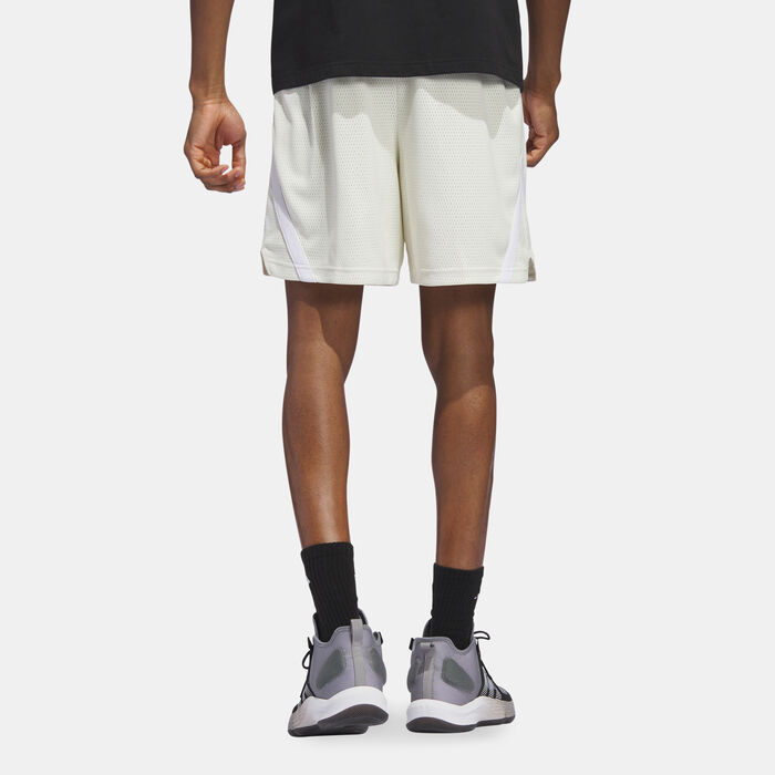adidas Originals Men's Select Mesh Shorts White adidas Originals Men's Select Mesh Shorts White image number 1