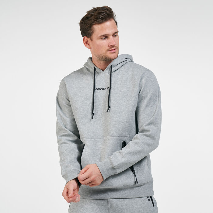 Converse Men's Court Lifestyle Hoodie Red Converse Men's Court Lifestyle Hoodie Red image number 0