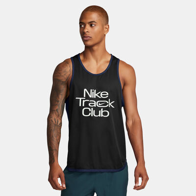 Nike Men's Track Club Dri-FIT Running Tank Top Black