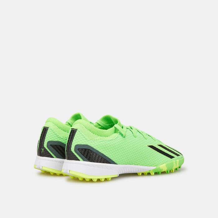 adidas Kids' X Speedportal.3 Turf Ground Football Shoe Green adidas Kids' X Speedportal.3 Turf Ground Football Shoe Green image number 2