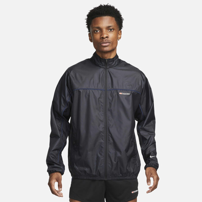 Nike Men's Track Club Storm-FIT Running Jacket Black Nike Men's Track Club Storm-FIT Running Jacket Black image number 0