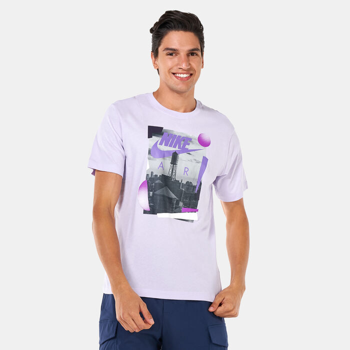Nike Men's Sportswear Rhythm Photo T-Shirt Grey Nike Men's Sportswear Rhythm Photo T-Shirt Grey image number 0