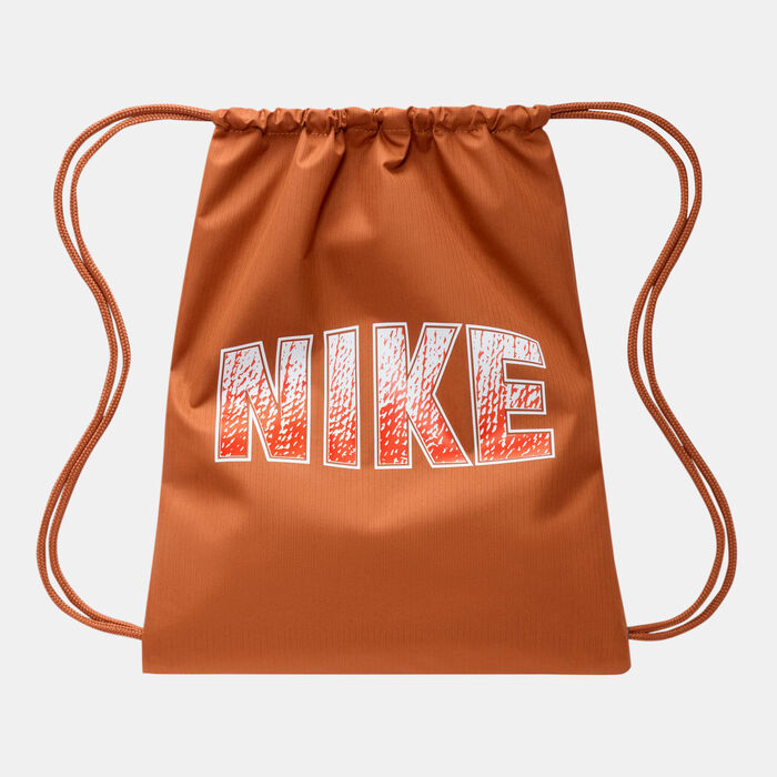 Nike Kids' Logo Gym Sack Orange image number 0