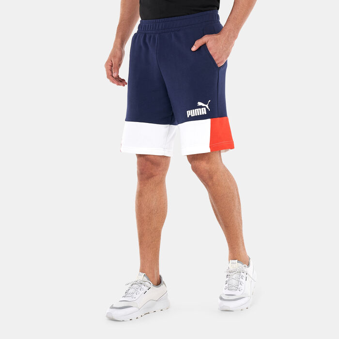 PUMA Men's Essentials+ Colourblock 10-inch Shorts Multi PUMA Men's Essentials+ Colourblock 10-inch Shorts Multi image number 0