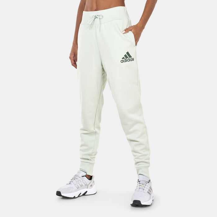 adidas Women's Essentials Logo Pants Green adidas Women's Essentials Logo Pants Green image number 0