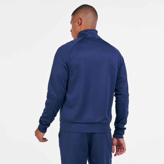 Nike Men's Sportswear N98 Tribute Track Jacket Blue image number 1