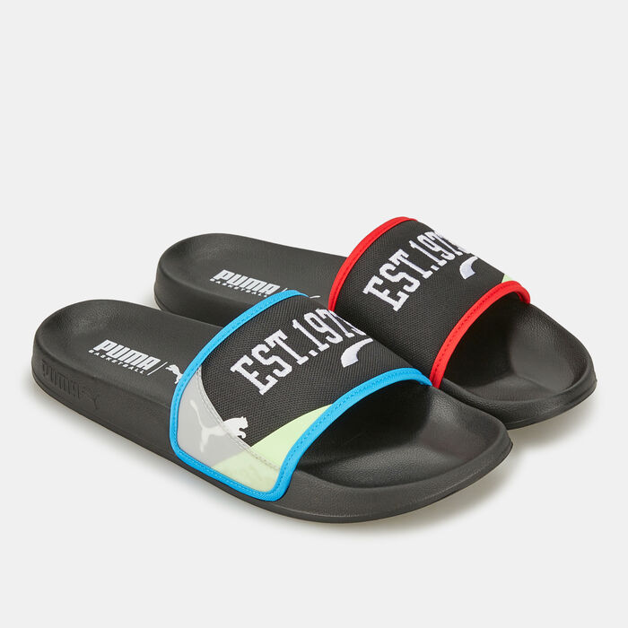 PUMA Men's Leadcat 2.0 BB In-the-Paint Slides Black PUMA Men's Leadcat 2.0 BB In-the-Paint Slides Black image number 0