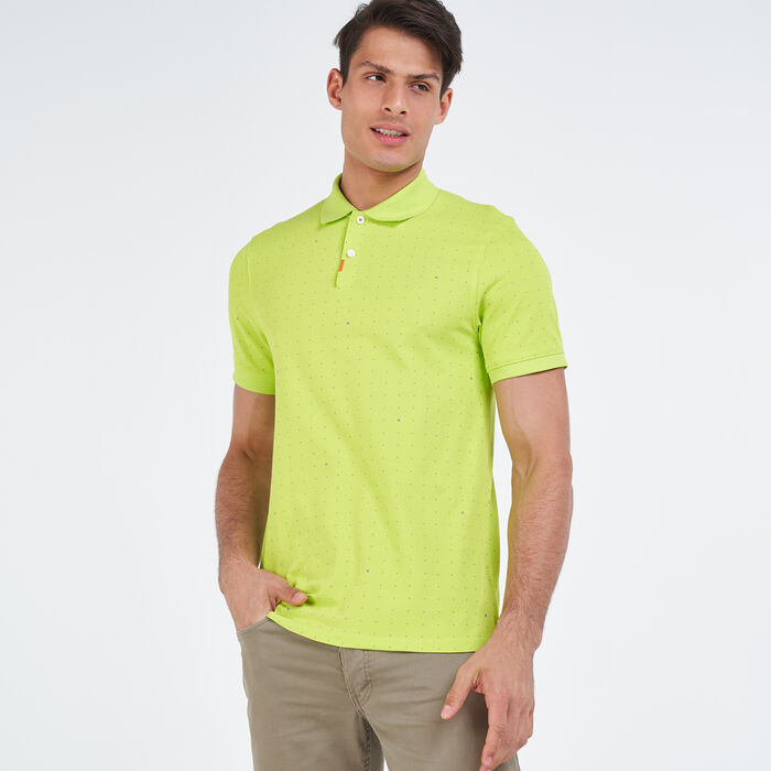 Nike Golf Men's Space Polo T-Shirt yellow Nike Golf Men's Space Polo T-Shirt yellow image number 0