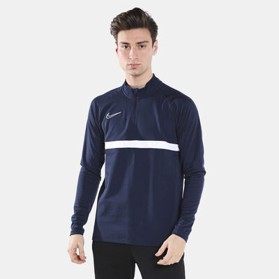 Nike Men's Dri-FIT Academy Football Drill Top Blue