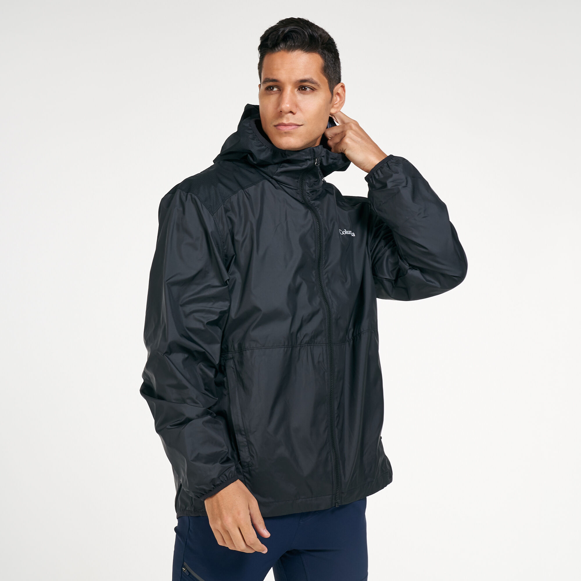 Men's Havasu Valley™ Stretch Windbreaker Jacket Black Columbia in Qatar -SSS