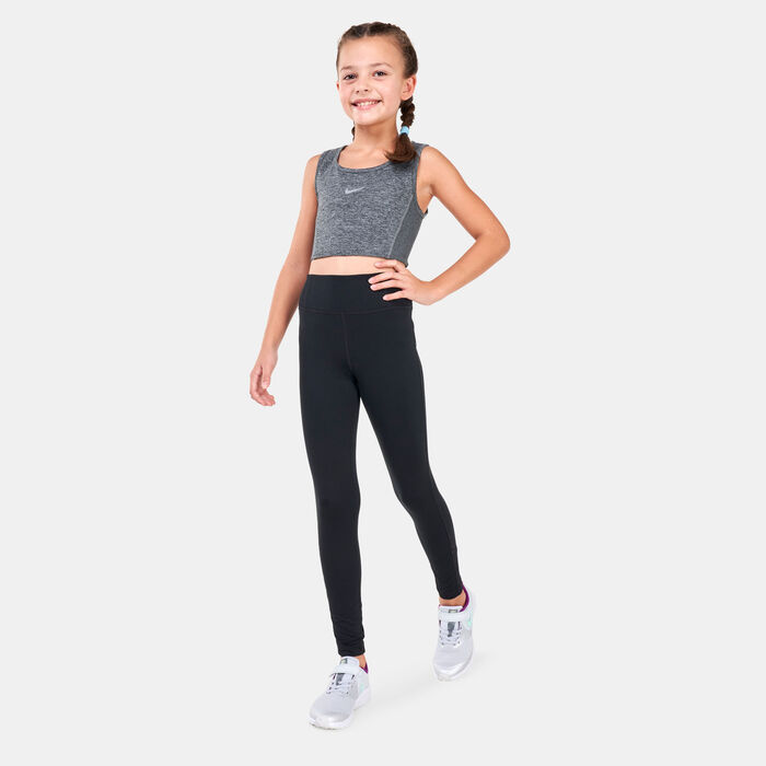 Nike Kids' Yoga Dri-FIT Leggings Black Nike Kids' Yoga Dri-FIT Leggings Black image number 2