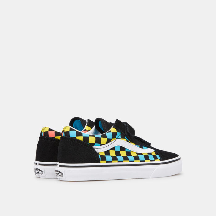 Vans Kids' Old Skool V Shoe Black Vans Kids' Old Skool V Shoe Black image number 2