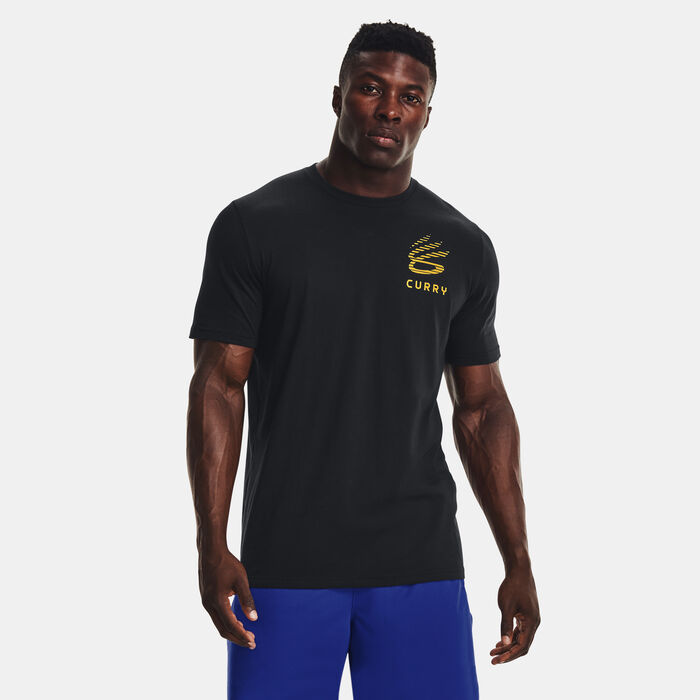 Under Armour Men's Curry T-Shirt (Plus Size) Black Under Armour Men's Curry T-Shirt (Plus Size) Black image number 0