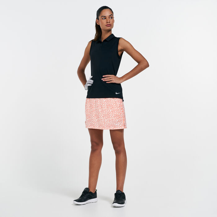 Nike Golf Women's Dri-FIT 17-Inch Skirt Orange image number 2