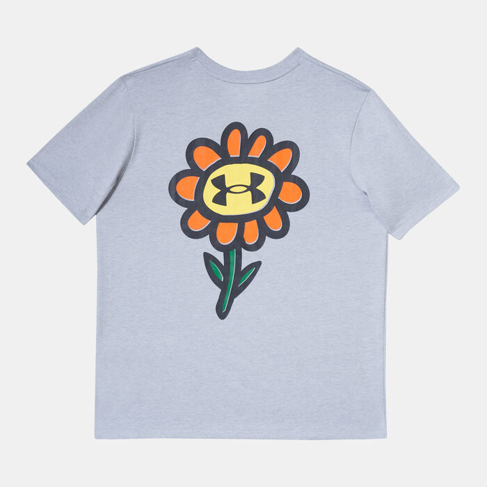 Under Armour Kids' Nuture Game T-Shirt Grey Under Armour Kids' Nuture Game T-Shirt Grey image number 1