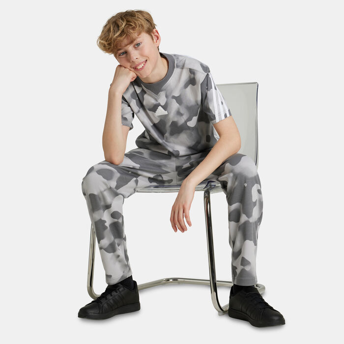 adidas Kids' Future Icons Camo T-Shirt Multi image number 2
