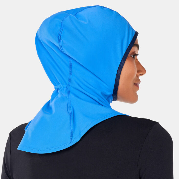 Nike Swim Women's Victory One Swimming Hijab Blue Nike Swim Women's Victory One Swimming Hijab Blue image number 1