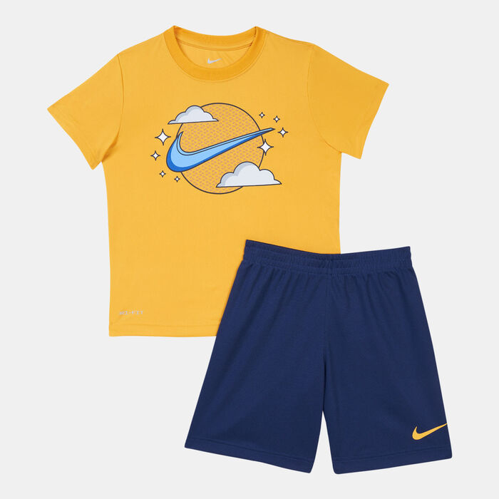 Nike Kids' Dri-FIT All Day Play Set (Younger Kids) Blue Nike Kids' Dri-FIT All Day Play Set (Younger Kids) Blue image number 0