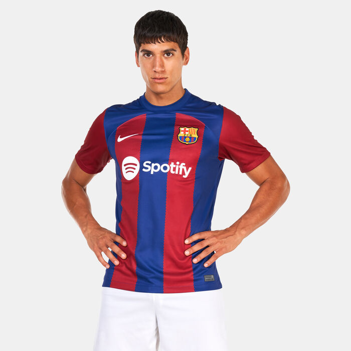 Nike Men's FC Barcelona Stadium Dri-FIT Home Jersey -2023/24 Blue Nike Men's FC Barcelona Stadium Dri-FIT Home Jersey -2023/24 Blue image number 0