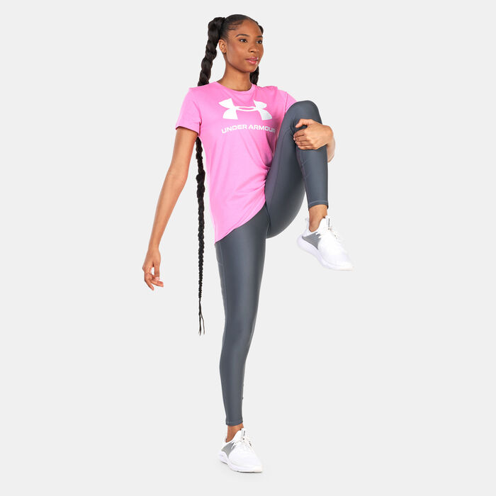 Under Armour Women's Sportstyle Graphic T-Shirt Pink Under Armour Women's Sportstyle Graphic T-Shirt Pink image number 2