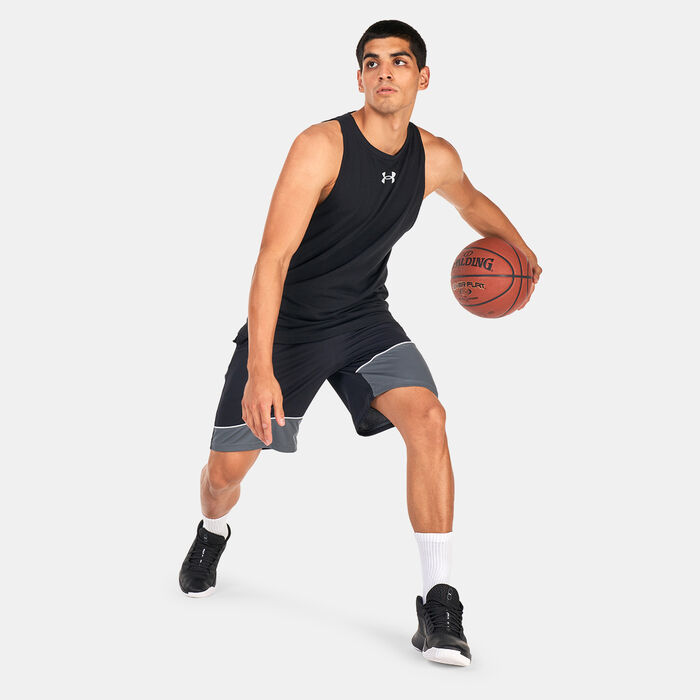 Under Armour Men's Baseline Cotton Tank Top Black Under Armour Men's Baseline Cotton Tank Top Black image number 2