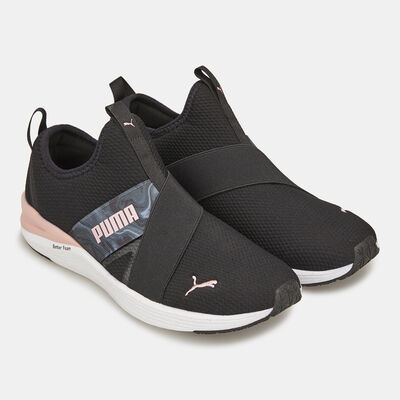 PUMA Women's Better Foam Prowl Slip-On Shoe Black PUMA Women's Better Foam Prowl Slip-On Shoe Black