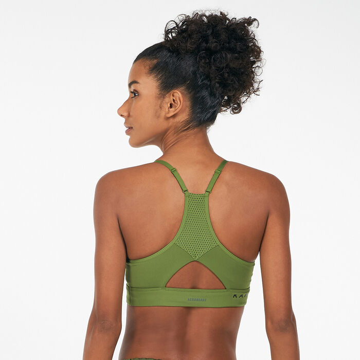 adidas Women's Karlie Kloss Light Sports Bra Green adidas Women's Karlie Kloss Light Sports Bra Green image number 1