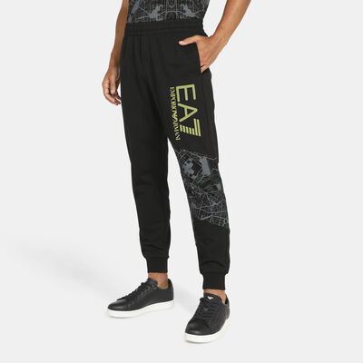 EA7 Emporio Armani Men's Logo Sweatpants Black EA7 Emporio Armani Men's Logo Sweatpants Black