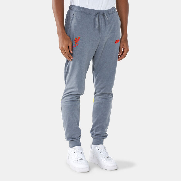 Nike Men's Liverpool F.C. Dri-FIT Fleece Football Pants Grey Nike Men's Liverpool F.C. Dri-FIT Fleece Football Pants Grey image number 0
