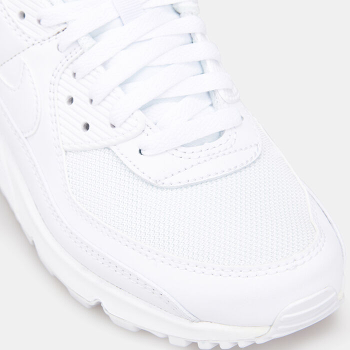 Nike Men's Air Max 90 Shoes White image number 4