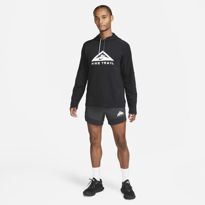 Nike Men's Trail Magic Hour Dri-FIT Running Hoodie Black Nike Men's Trail Magic Hour Dri-FIT Running Hoodie Black image number 5