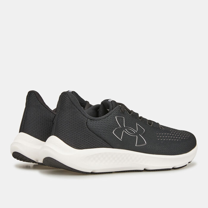 Under Armour Women's Charged Pursuit 3 Big Logo Running Shoes Black Under Armour Women's Charged Pursuit 3 Big Logo Running Shoes Black image number 3