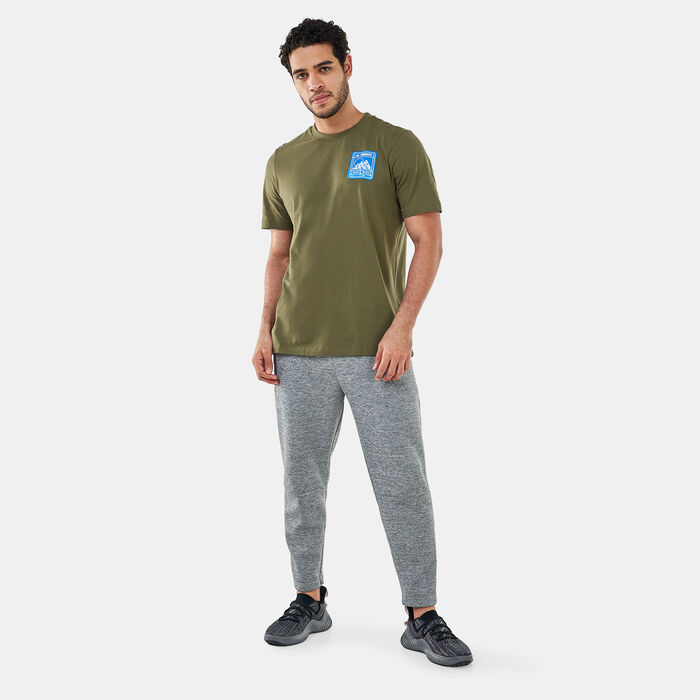 adidas Men's Terrex Patch Mountain Graphic T-Shirt Green adidas Men's Terrex Patch Mountain Graphic T-Shirt Green image number 2