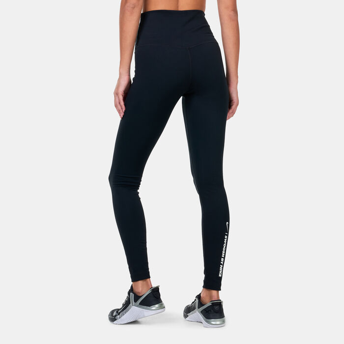 Nike Women's One High-Waisted Full-Length Leggings Black image number 1