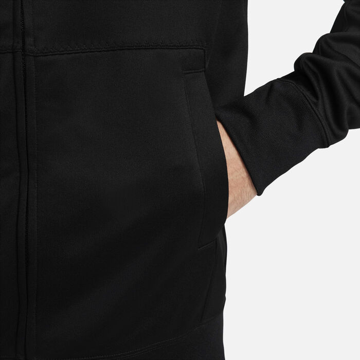 Nike Men's Air Max Full-Zip Hoodie Black Nike Men's Air Max Full-Zip Hoodie Black image number 4