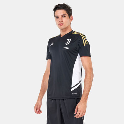 adidas Men's Juventus Condivo 22 Training Jersey Black