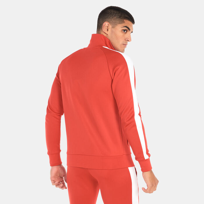 PUMA Men's Iconic T7 Track Jacket Red PUMA Men's Iconic T7 Track Jacket Red image number 1