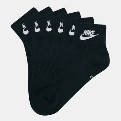 Nike Sportswear Everyday Essential Ankle Socks (3 Pack) Black Nike Sportswear Everyday Essential Ankle Socks (3 Pack) Black