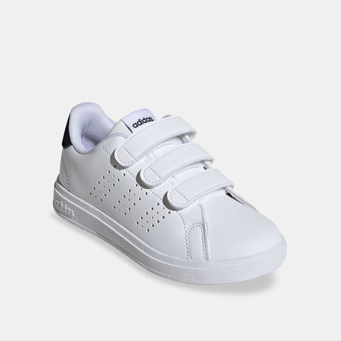 adidas Kids' Advantage Base 2.0 Shoes White adidas Kids' Advantage Base 2.0 Shoes White image number 1