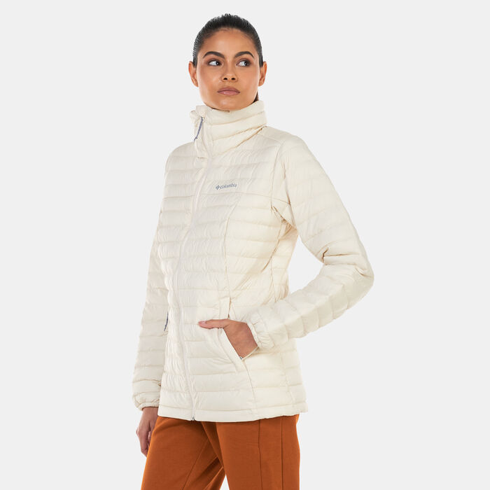 Columbia Women's Silver Falls™ Full Zip Jacket White Columbia Women's Silver Falls™ Full Zip Jacket White image number 0