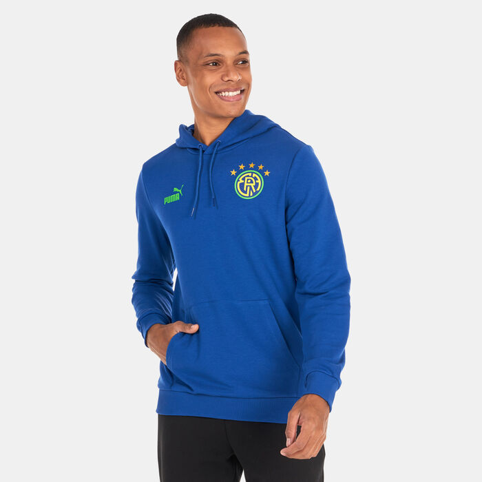PUMA Men's FtblCore Fan Hoodie Grey PUMA Men's FtblCore Fan Hoodie Grey image number 0