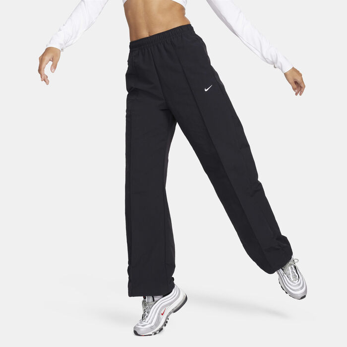Nike Women's Sportswear Everything Wide Leg Trousers Black image number 0