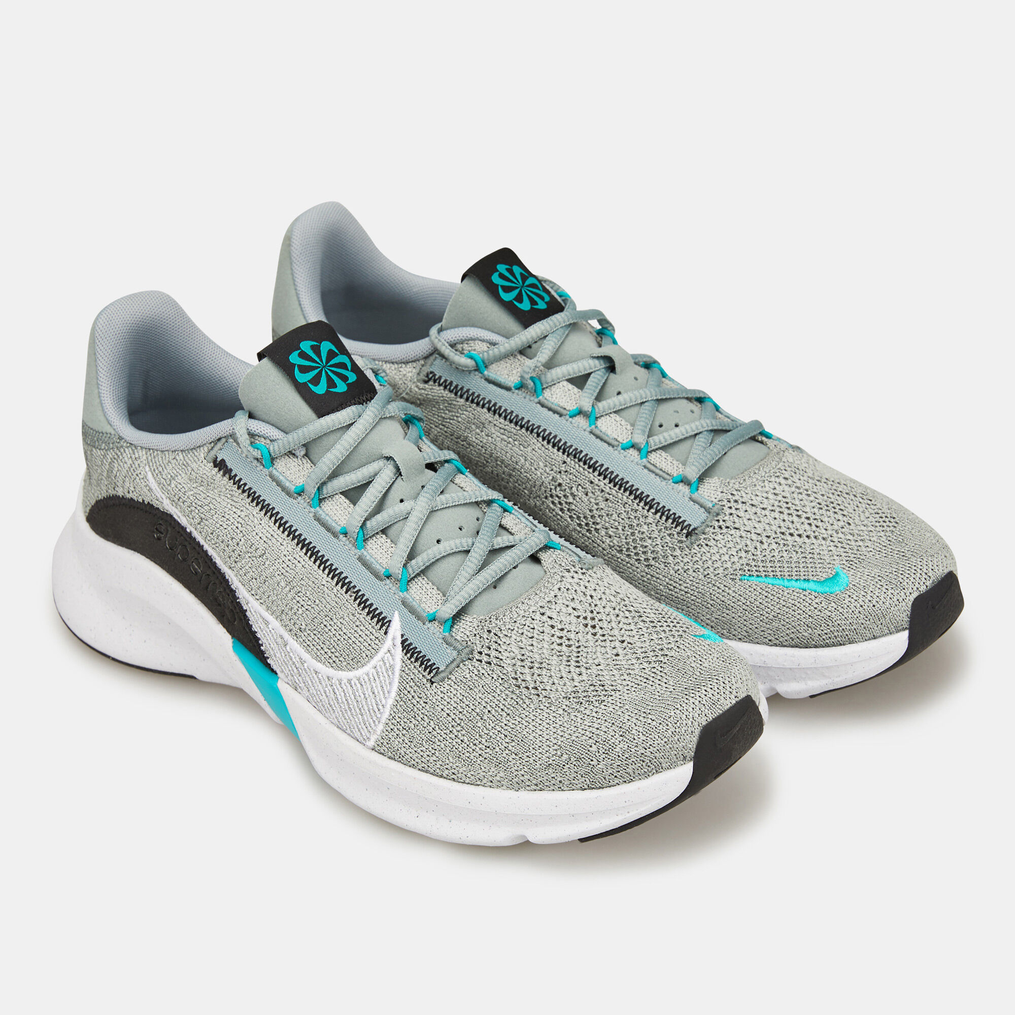 Men s SuperRep Go 3 Next Nature Flyknit Training Shoes Grey Nike in Qatar SSS