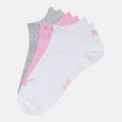 PUMA Sneaker Socks (3 Pack) Pink PUMA Sneaker Socks (3 Pack) Pink