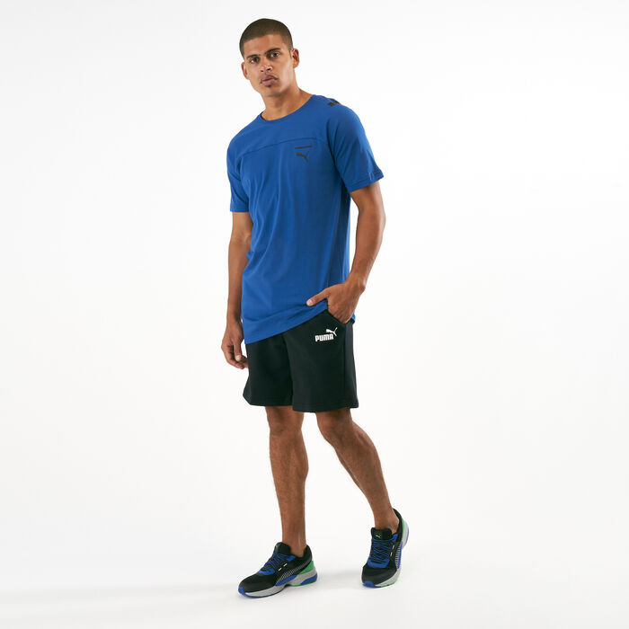 PUMA Men's Essential Sweat Bermudas 10 Inch Shorts Black image number 2