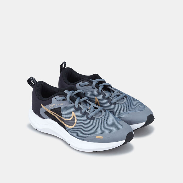 Nike Kids' Downshifter 12 Road Running Shoe (Older Kids) Grey image number 1