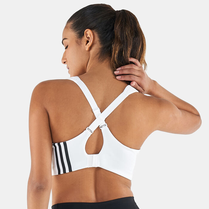 adidas Women's TLRD Impact High-Support Training Sports Bra White adidas Women's TLRD Impact High-Support Training Sports Bra White image number 1